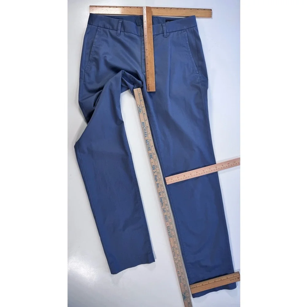 BONOBOS Weekday Warrior Dress Pants Friday Slim Fit Mens 30x34 Blue